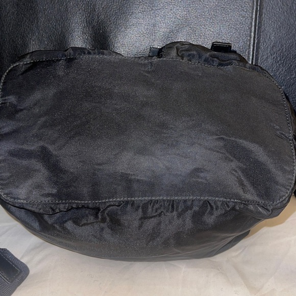 Black Vintage Prada Tessuto Nylon Backpack Unisex (Small Size) w/ AD COA main image 12